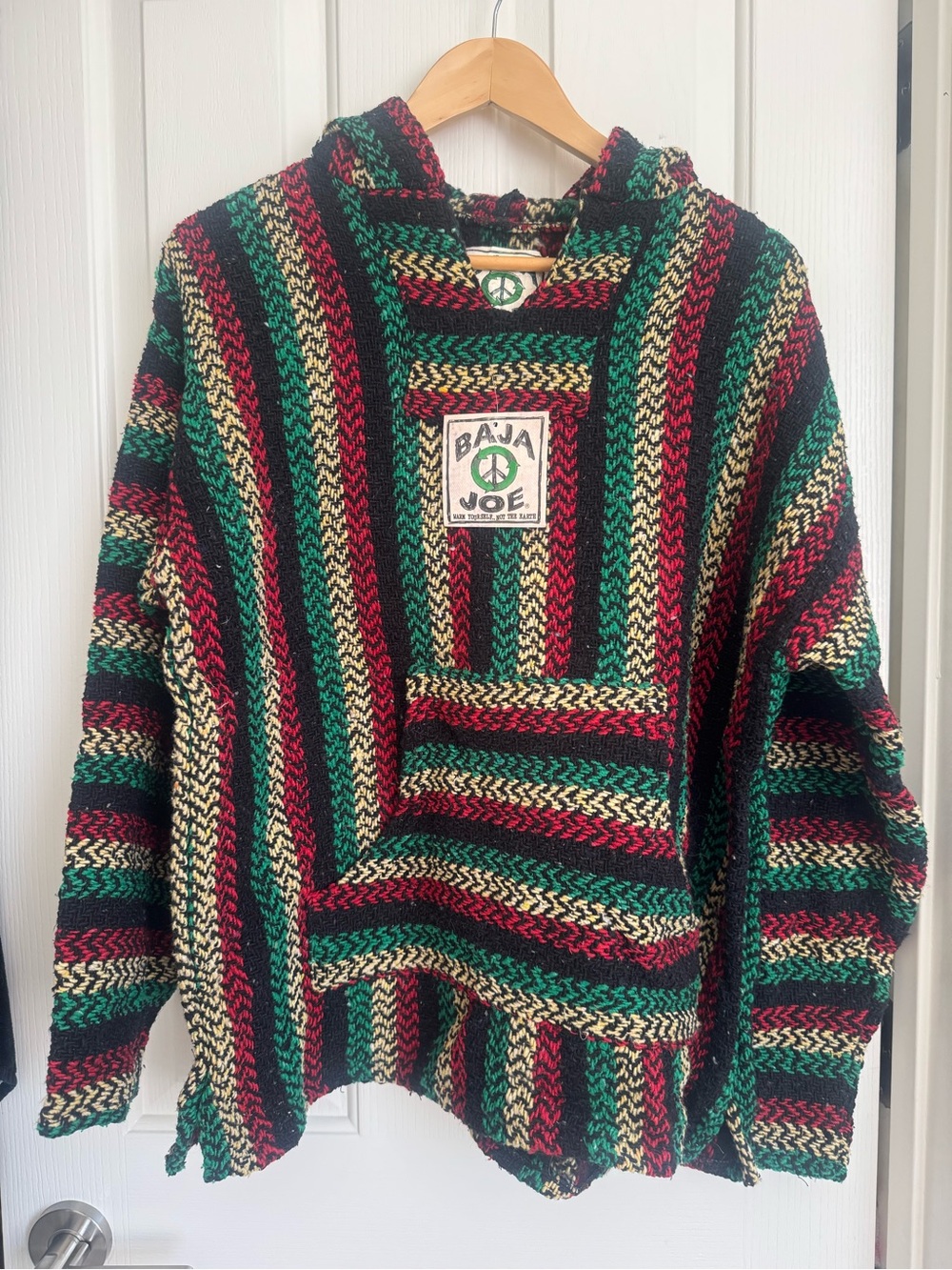 Men's Hooded Baja Joe Sweater - Multicolor